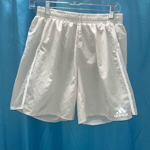Adidas Womens shorts white gray